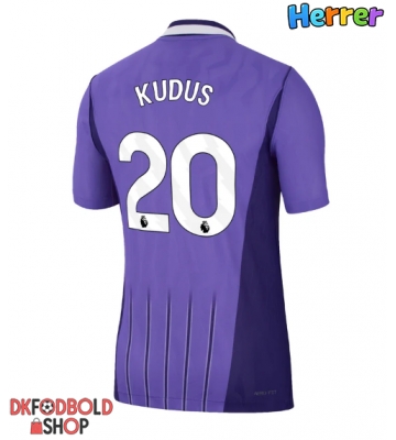 Tottenham Hotspur Mohammed Kudus #20 Tredje trøje 2026-27 Kort ærmer Tottenham Hotspur Mohammed Kudus #20 Tredje trøje 2026-27 Kort ærmer